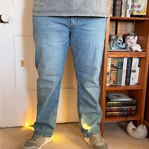 Levi's Light Blue Straight Fit Jeans